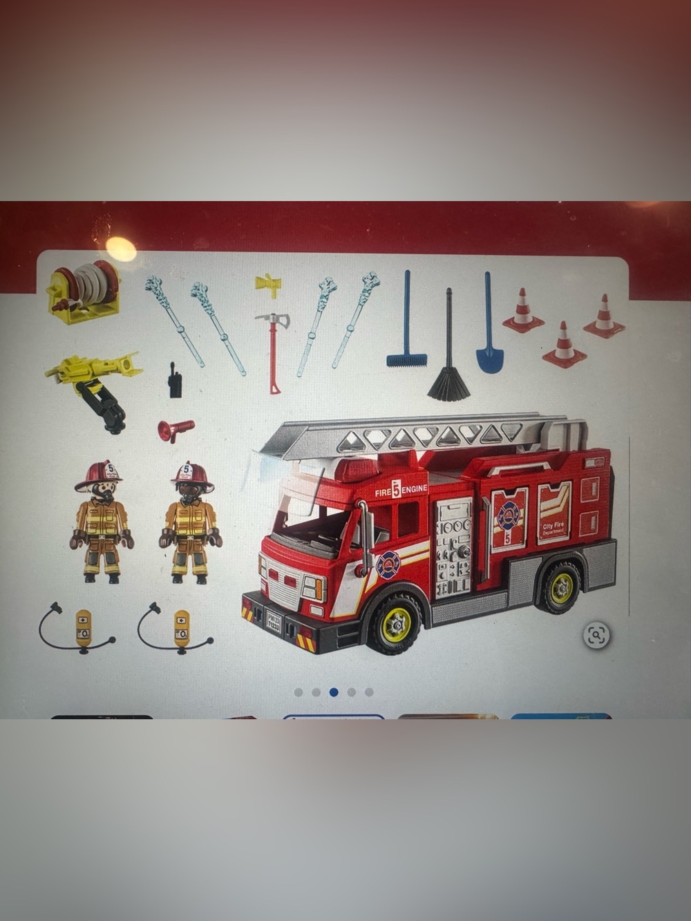 Playmobil Ladder Fire Truck - Picture 12 of 12